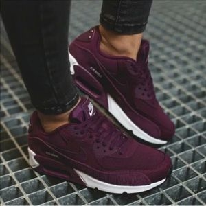 nike air max 90 lea bordeaux